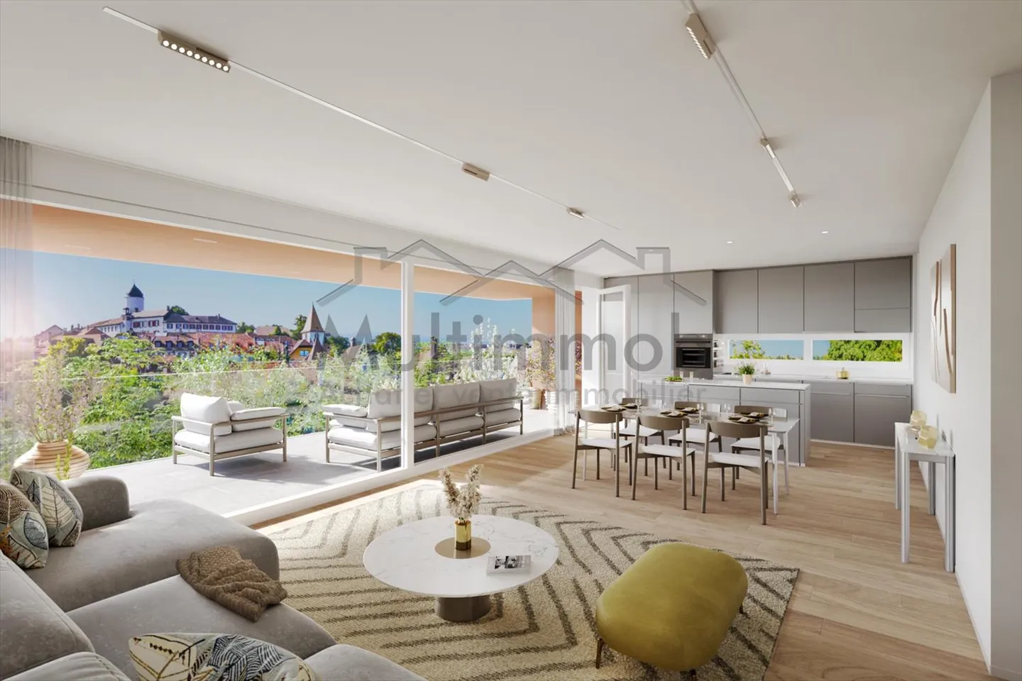 Nuovo appartamento con tre stanze in una zona residenziale privilegiata ad Aubonne - Foto 2 di 6