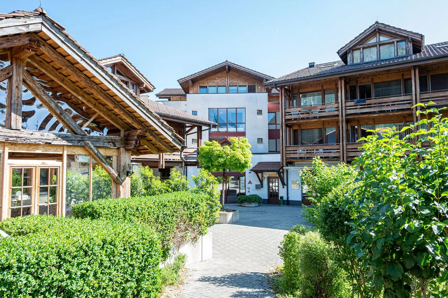 Studio 1 pièce confortable avec vue sur la montagne à Aeschi près de Spiez à vendre - Photo 12 sur 13