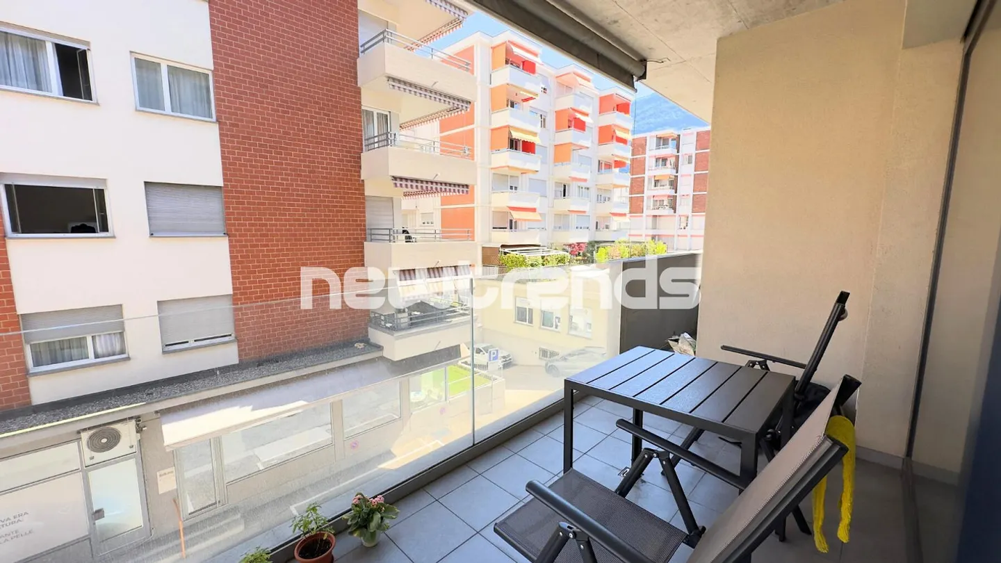 Lugano Zentrum, 2,5 Zimmer mit Balkon in der Nähe aller Dienstleistungen - Foto 5 von 17