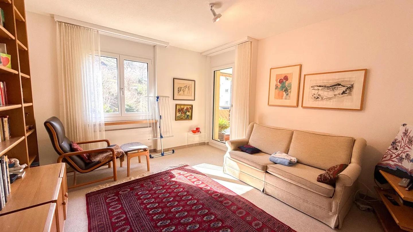 Appartement élégant de 3 1/2 pièces avec 2 balcons dans le populaire St. Georgen - Photo 6 sur 11