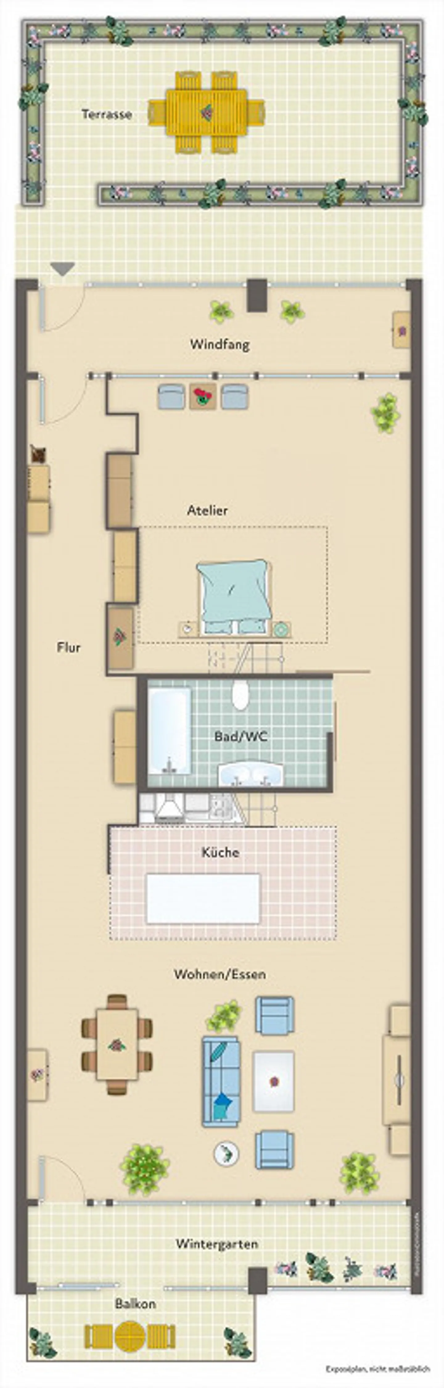 Einzigartiges Loft in Urtenen-Schönbühl - Foto 10 von 10
