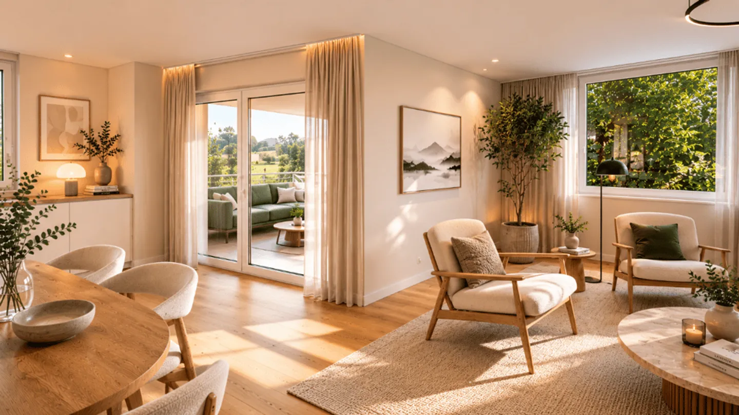 4-room apartments in a high-end development in Vuadens - Photo 6 of 8