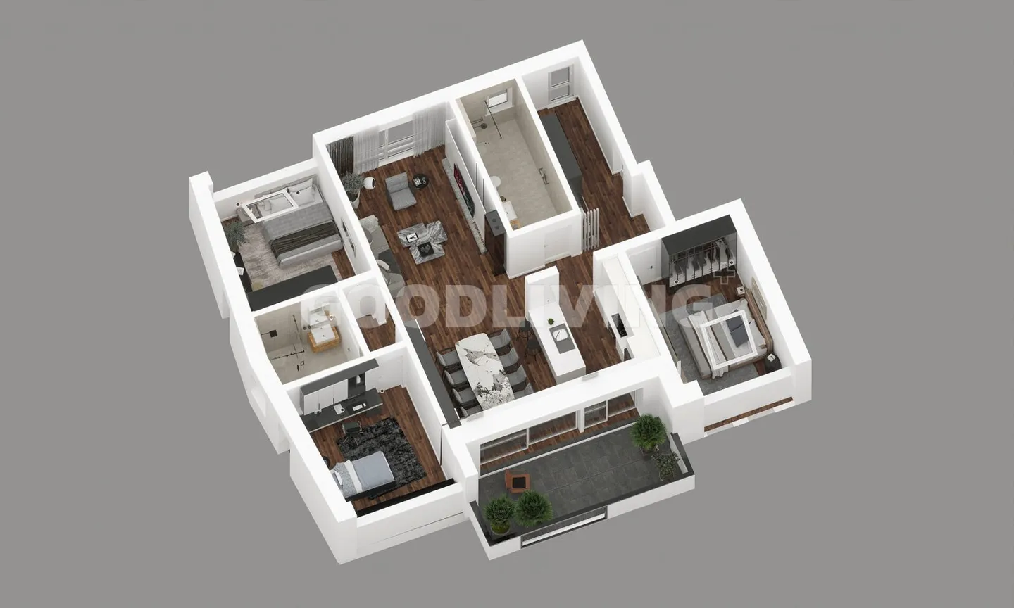 Modernes Wohnen im Einklang mit der Natur - Foto 6 von 10