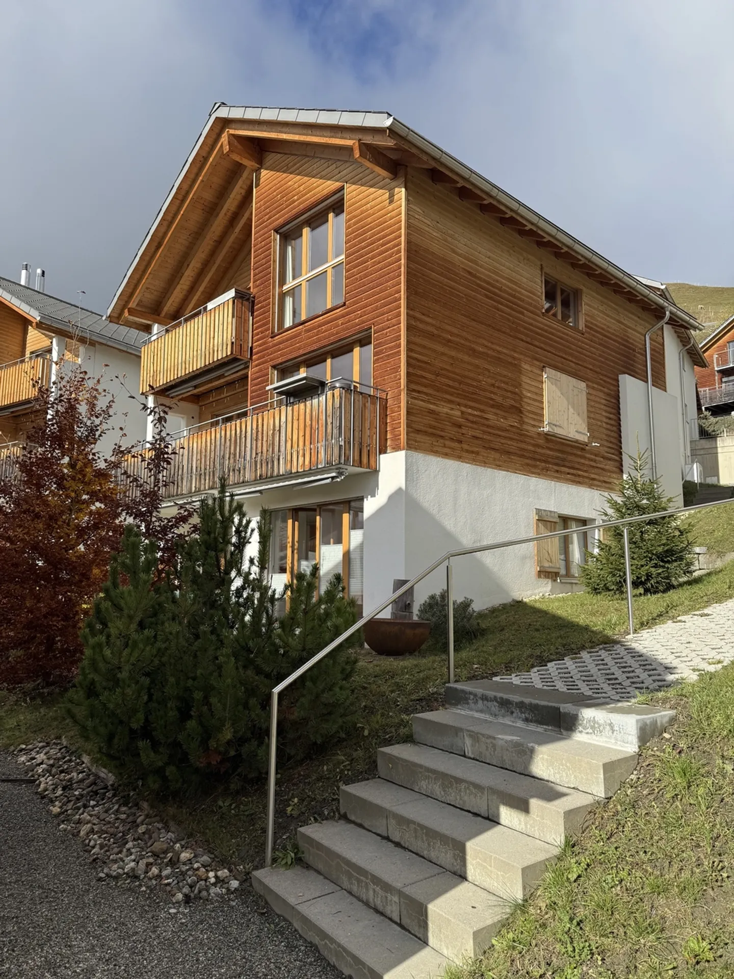 Appartement moderne de 2,5 pièces avec terrasse de jardin spacieuse à Vattiz - le parfait deuxième domicile dans la vallée de Lumnezia - Photo 9 sur 12