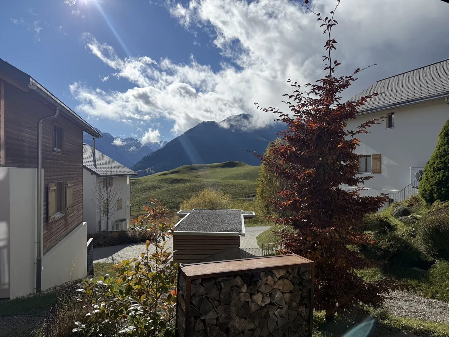 Appartement moderne de 2,5 pièces avec terrasse de jardin spacieuse à Vattiz - le parfait deuxième domicile dans la vallée de Lumnezia - Photo 11 sur 12