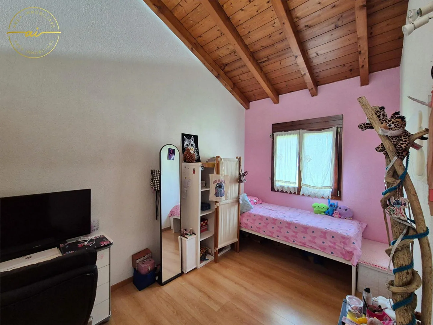 Casa a schiera luminosa con giardino a Barbengo - Foto 13 di 13
