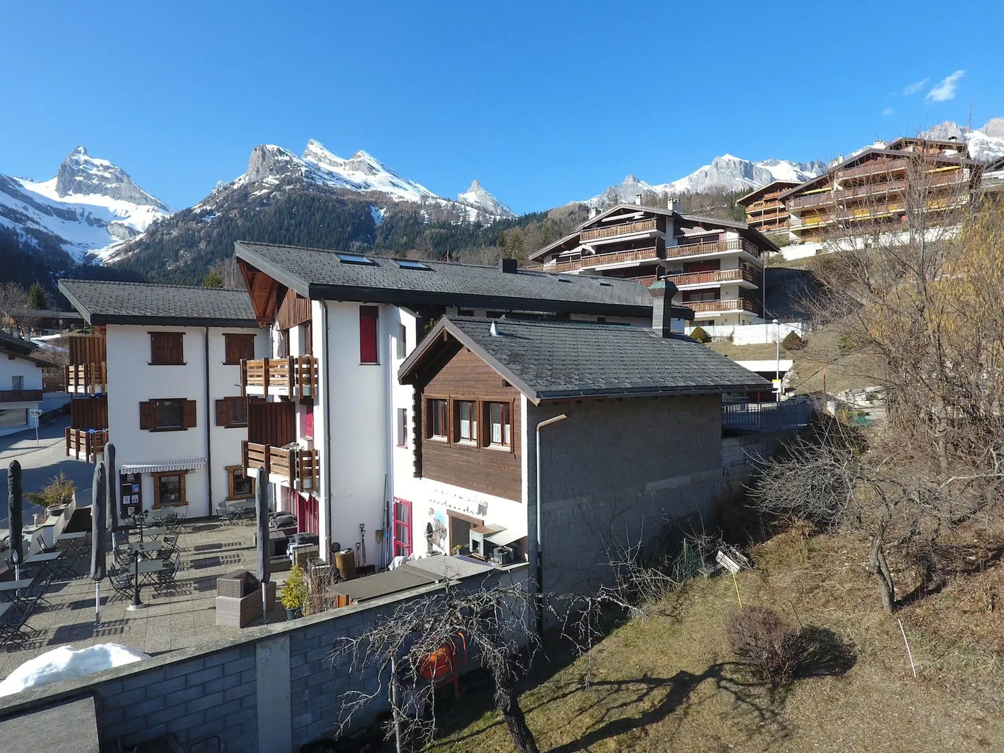 Charmantes Südstudio in Ovronnaz - Foto 11 von 13