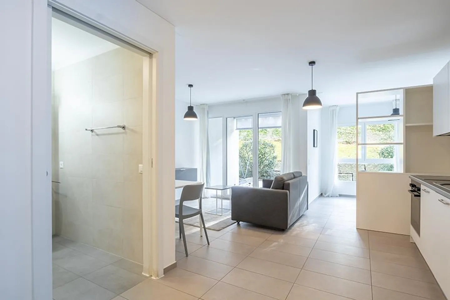 LECKER 1,5 ZIMMER MÖBLIERT IN GORDOLA - Foto 2 von 8