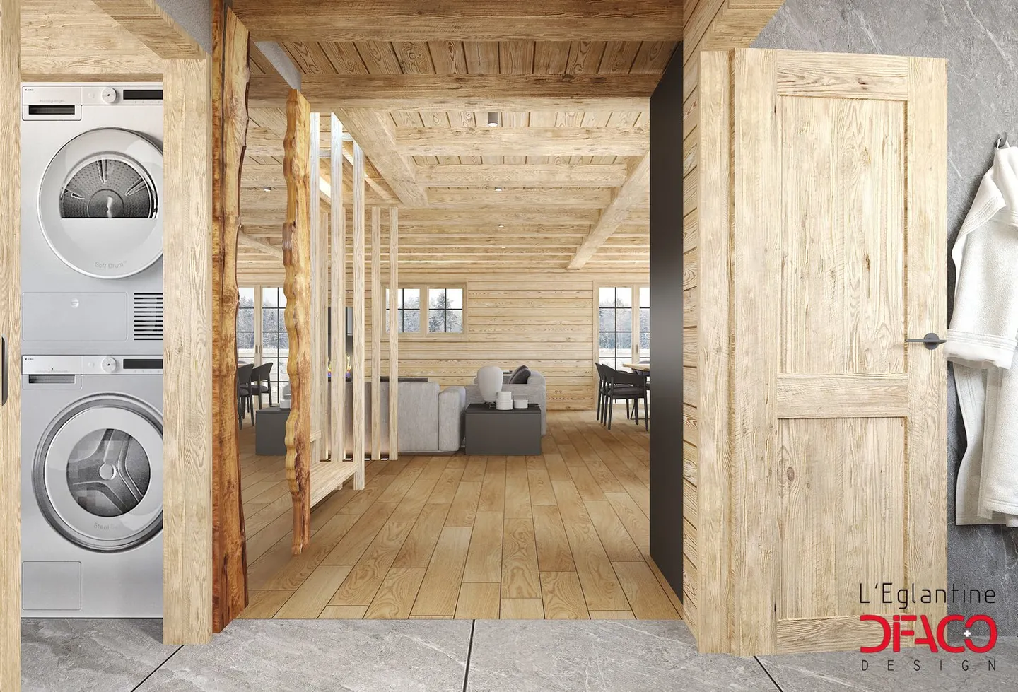 DUPLEX-APARTMENT LOT 2 CHALET ÉGLANTINE - Foto 9 von 25