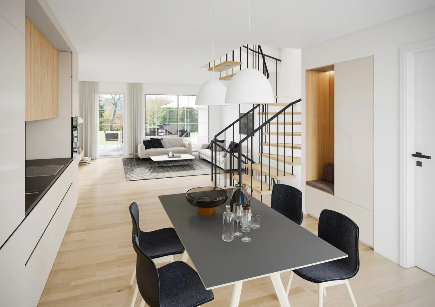 Nouveau projet de construction - Magie de Reppisch - Votre maison de ville centrale à Dietikon - Photo 4 sur 8