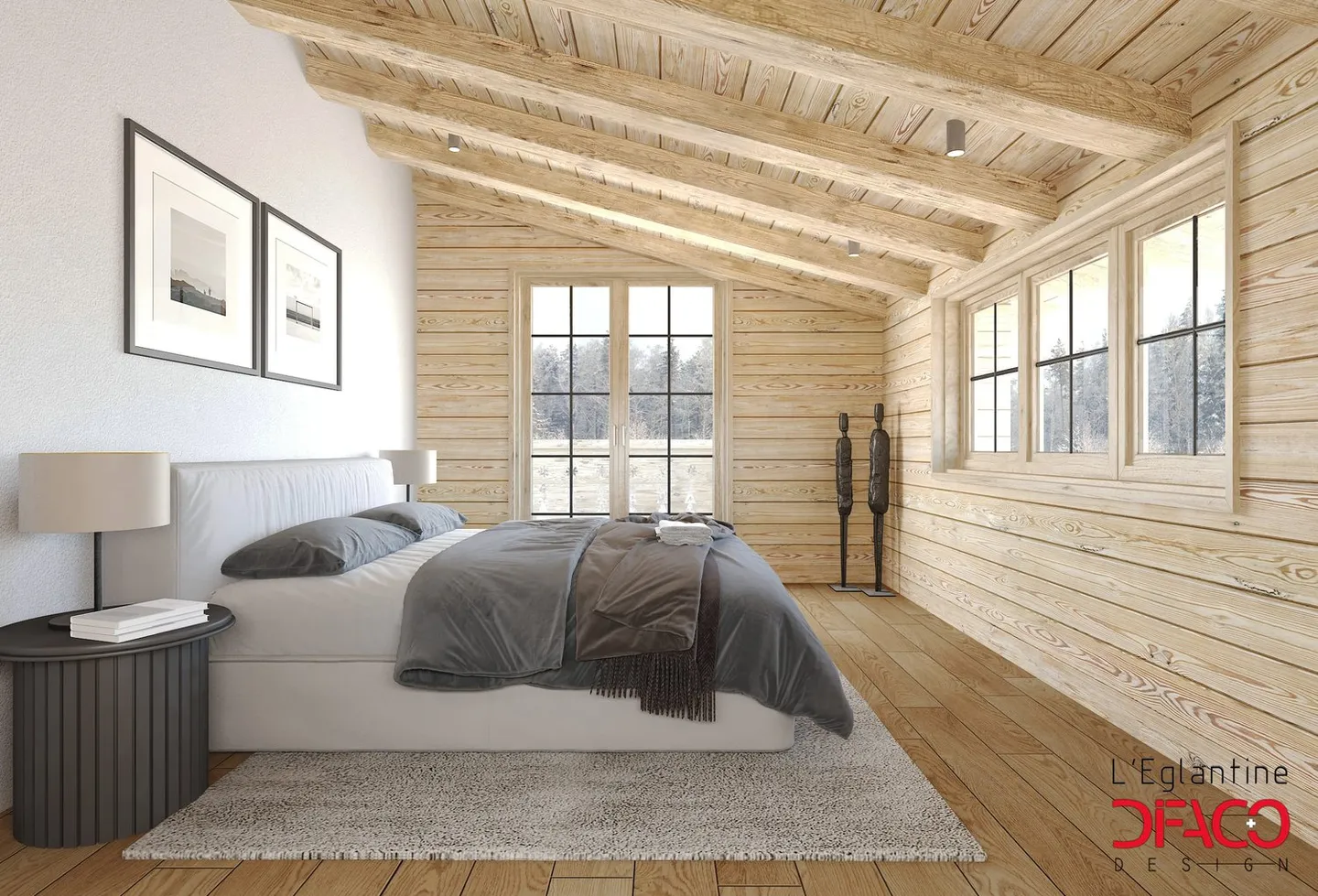 DUPLEX-APARTMENT LOT 2 CHALET ÉGLANTINE - Foto 12 von 25