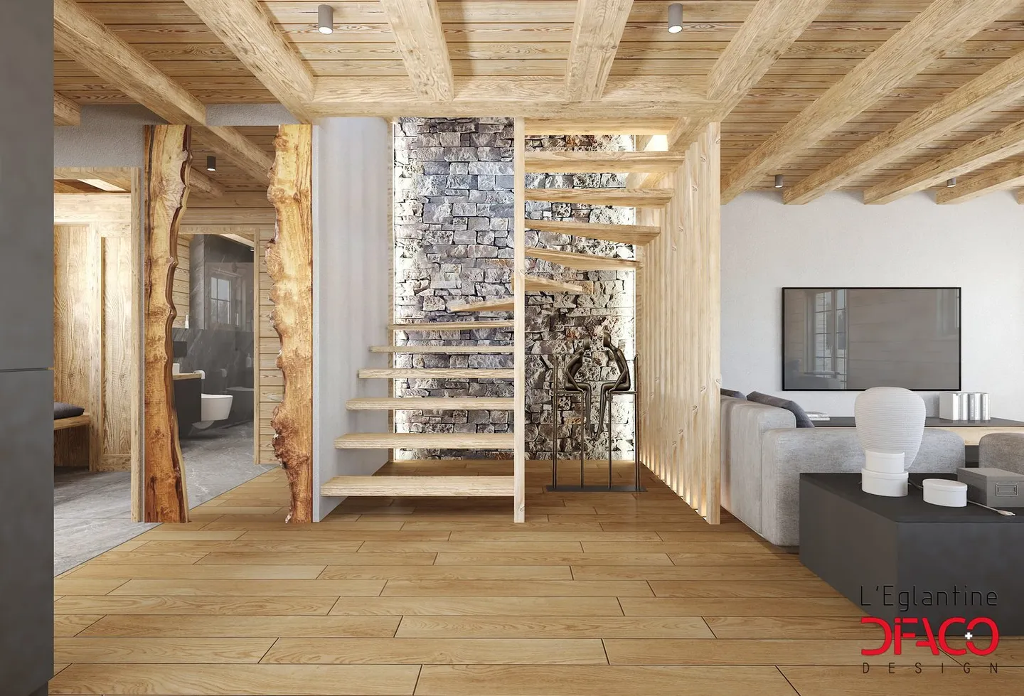 DUPLEX-APARTMENT LOT 2 CHALET ÉGLANTINE - Foto 10 von 25