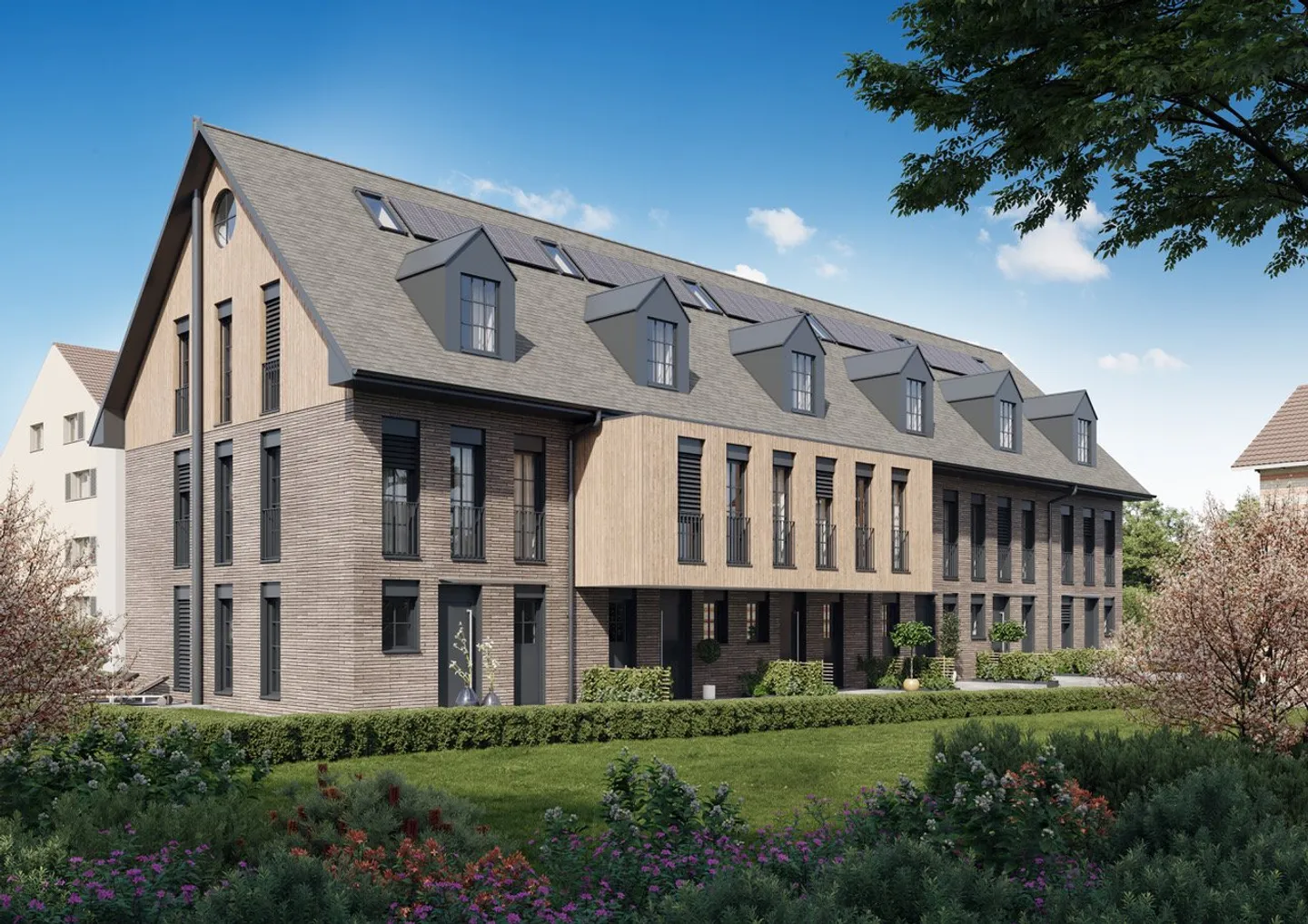 Nouveau projet de construction - Magie de Reppisch - Votre maison de ville centrale à Dietikon - Photo 2 sur 8