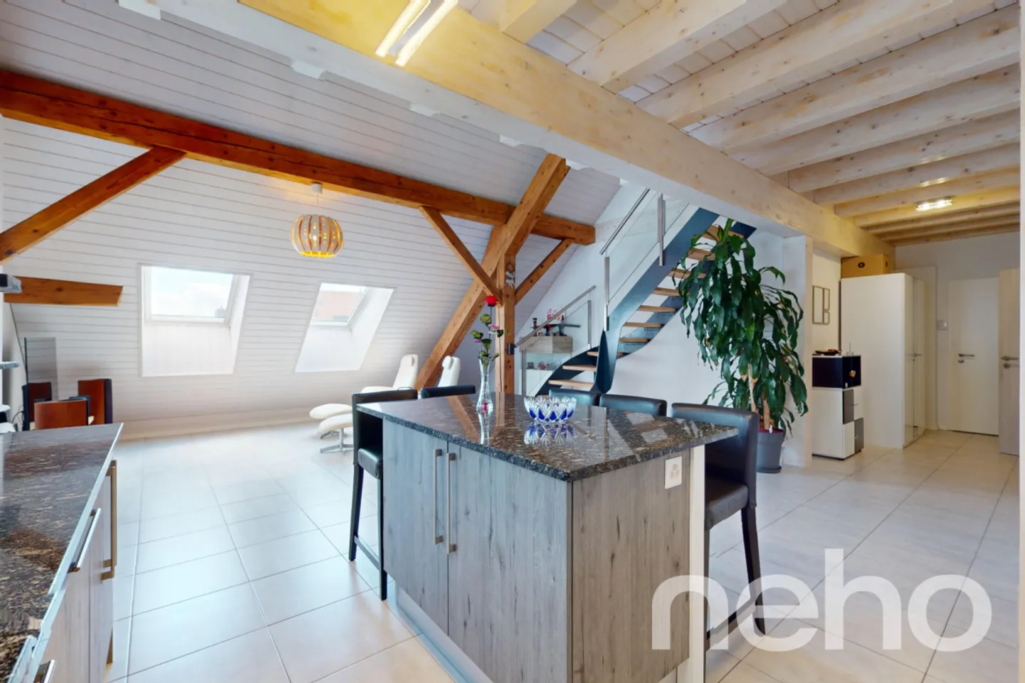 Splendide duplex de standing avec 2 places de parc au garage commun ! - Photo 2 sur 13