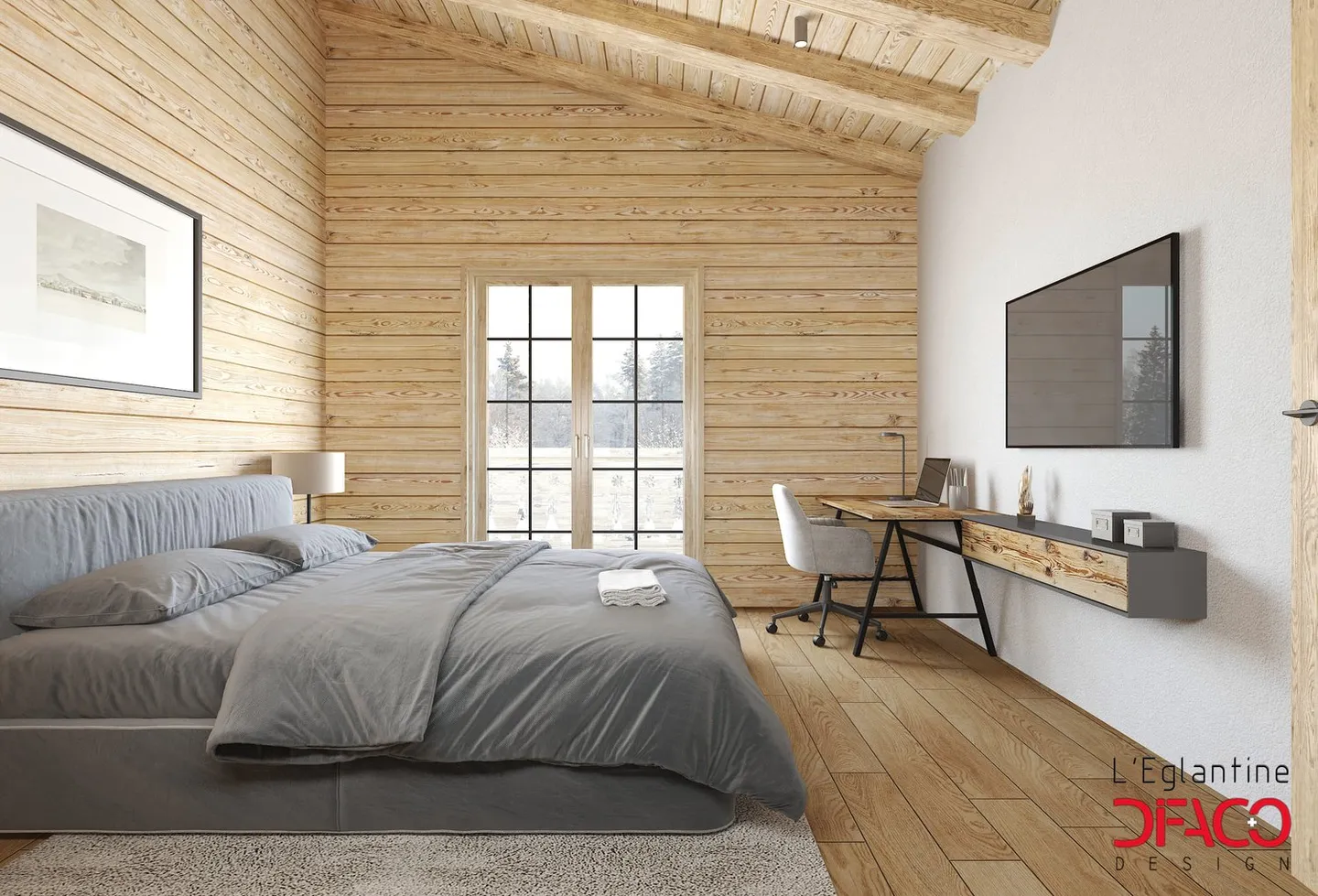 DUPLEX-APARTMENT LOT 2 CHALET ÉGLANTINE - Foto 19 von 25