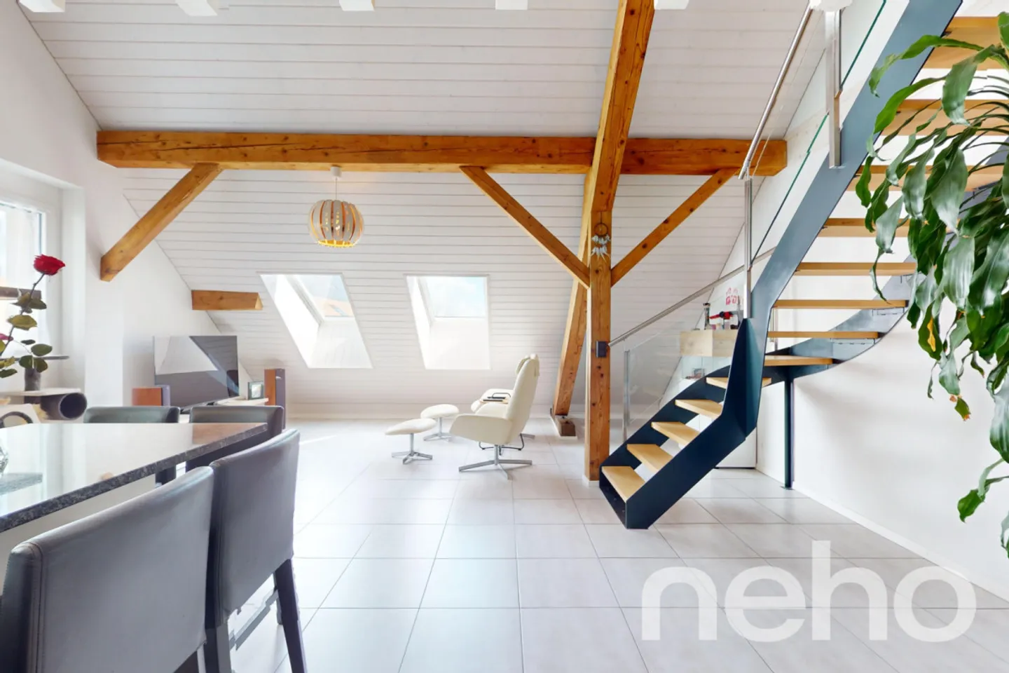 Splendide duplex de standing avec 2 places de parc au garage commun ! - Photo 4 sur 13