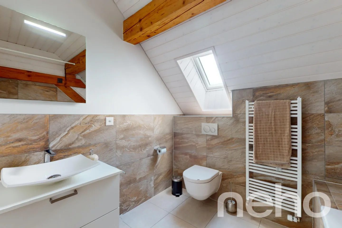 Splendide duplex de standing avec 2 places de parc au garage commun ! - Photo 8 sur 13