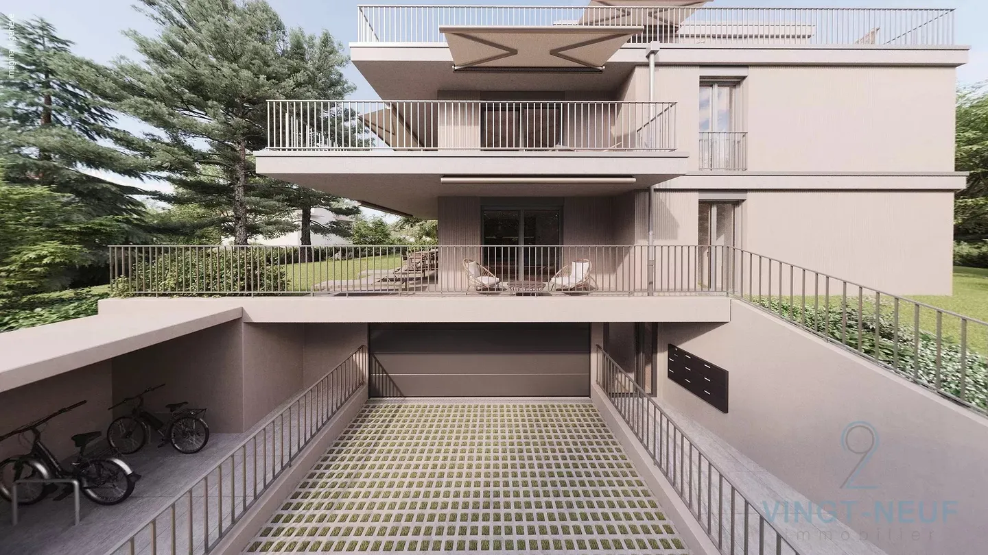 Appartamento con giardino a Onex - Foto 6 di 10