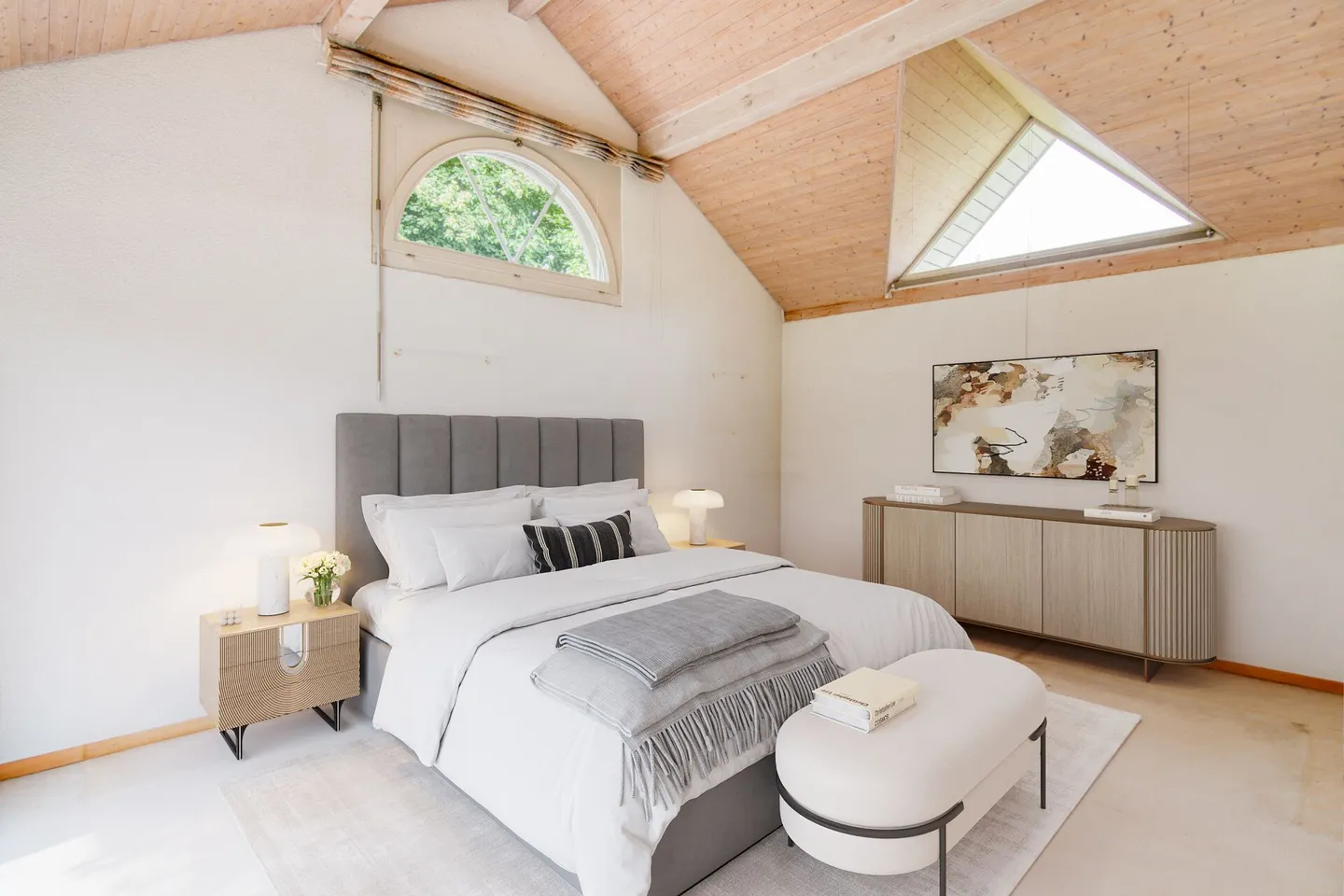 Maison individuelle de 6,5 pièces située au calme à Meikirch avec intimité et espace pour plusieurs véhicules - Photo 9 sur 34