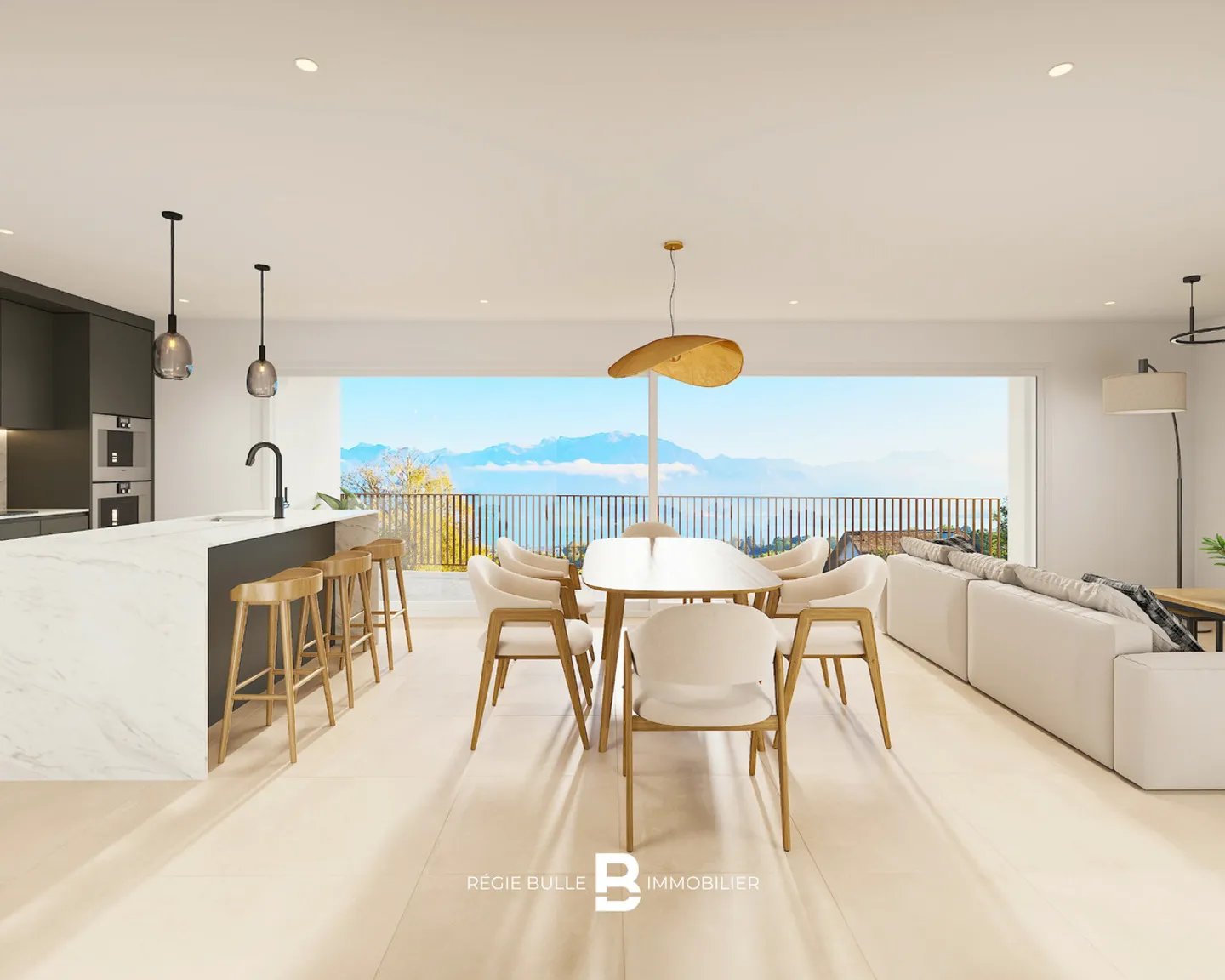L'Écrin - Magnifico appartamento 4.5 con soppalco a St-Légier - Foto 6 di 16