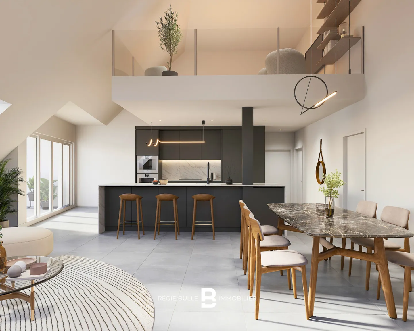 L'Écrin - Magnifico appartamento 3.5 con soppalco a St-Légier - Foto 2 di 15