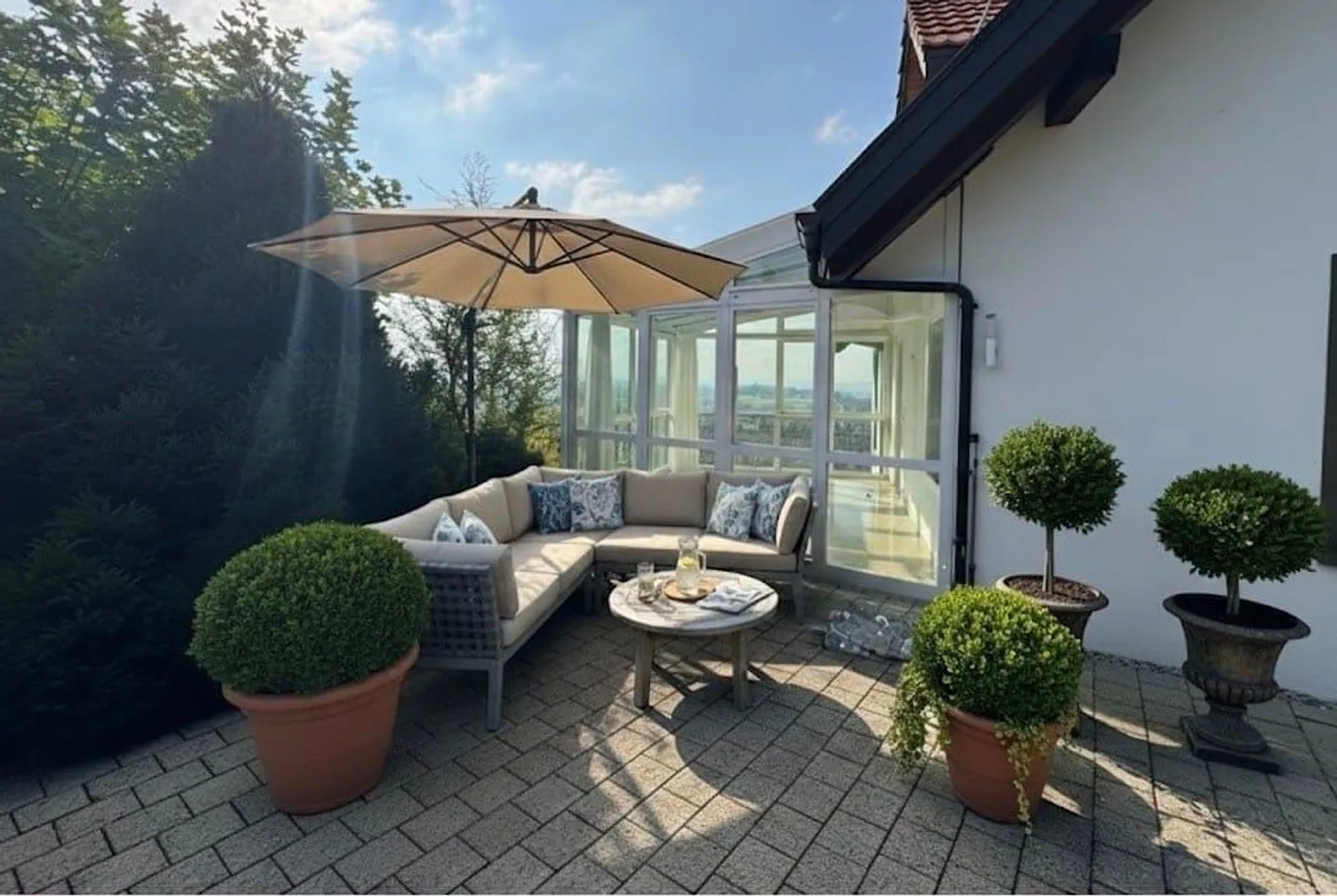 6.5 Room Semi-Detached House with Panoramic View in Mettmenstetten - Photo 6 of 12