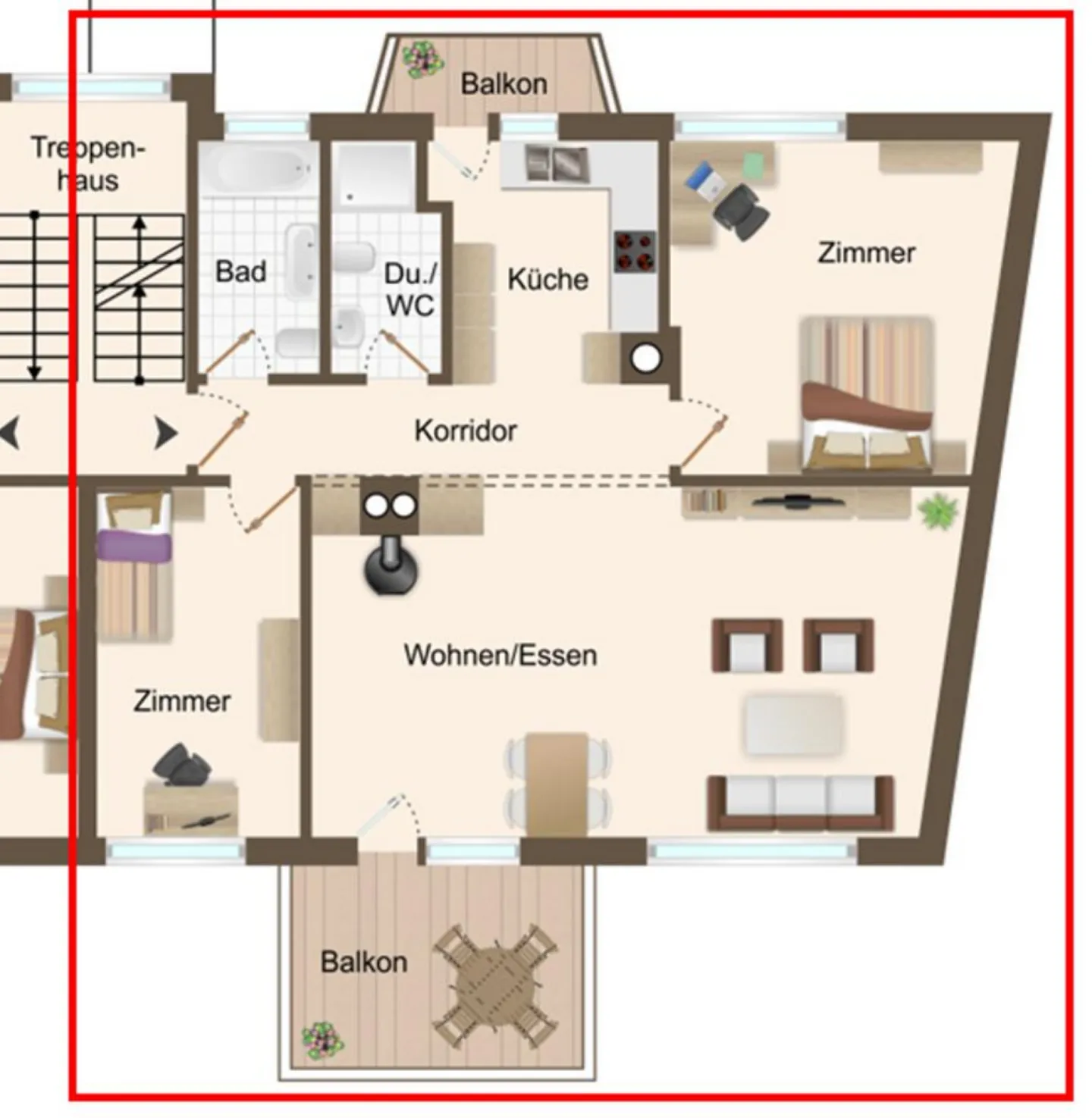 Exklusive Wohnlage für höchste Ansprüche 83m2 3 1/2 Zimmerwohnung - Foto 14 von 14