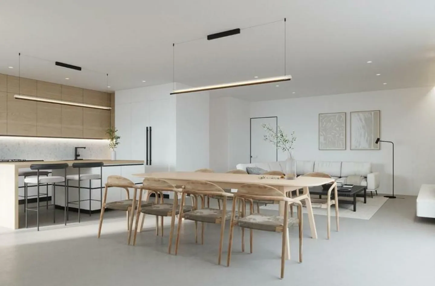 Nouvelle Villa de Maison de Rang dans un Style Moderne - Photo 4 sur 7