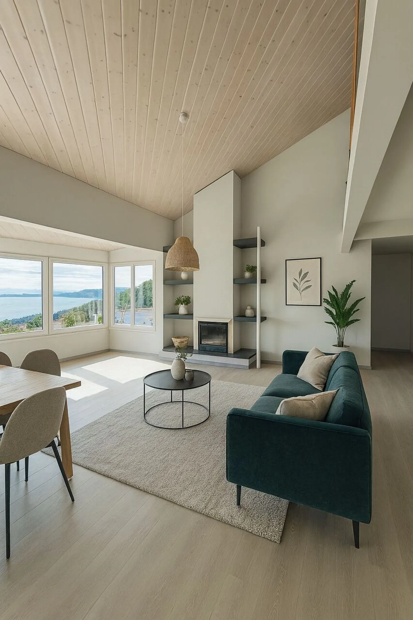 LUTRY - APPARTEMENT D'EXCEPTION AVEC VUE SUR LE LAC ET LES ALPES - Photo 7 sur 10