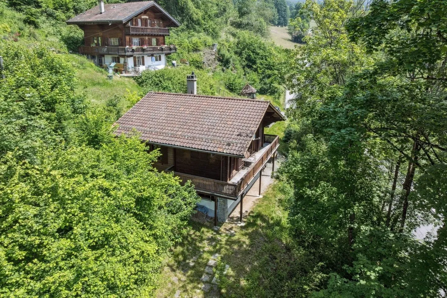 Chalet familiare con 5 camere all'ingresso di Villars-sur-Ollon - Foto 1 di 12