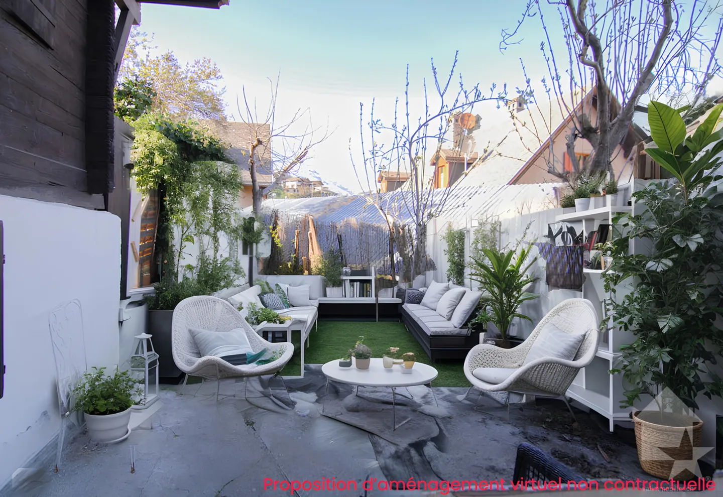 Two and a half room apartment in the center of the village of Vex - Photo 8 of 8