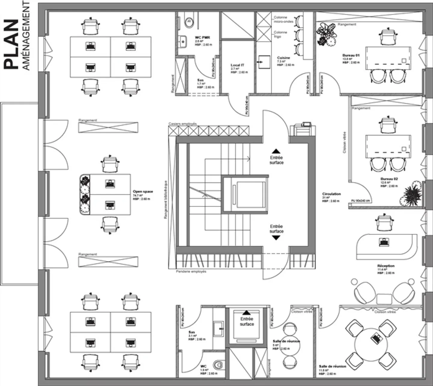 Belles zones à louer à Malagnou - Photo 14 sur 16