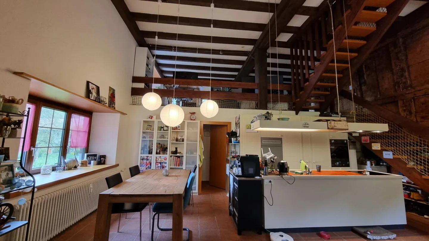 Wunderschöne 3.5-Zimmer-Wohnung im ehemaligen Zollhaus von Langenbruck - Foto 5 von 11