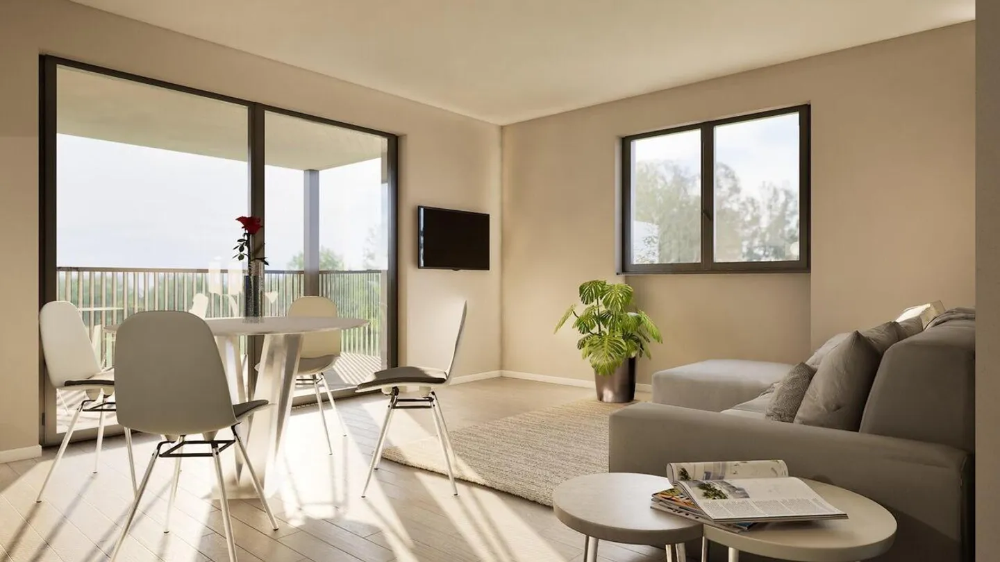 NOUVEL APPARTEMENT 3.5 PIÈCES AVEC JARDIN À BALERNA N1 - Photo 1 sur 5