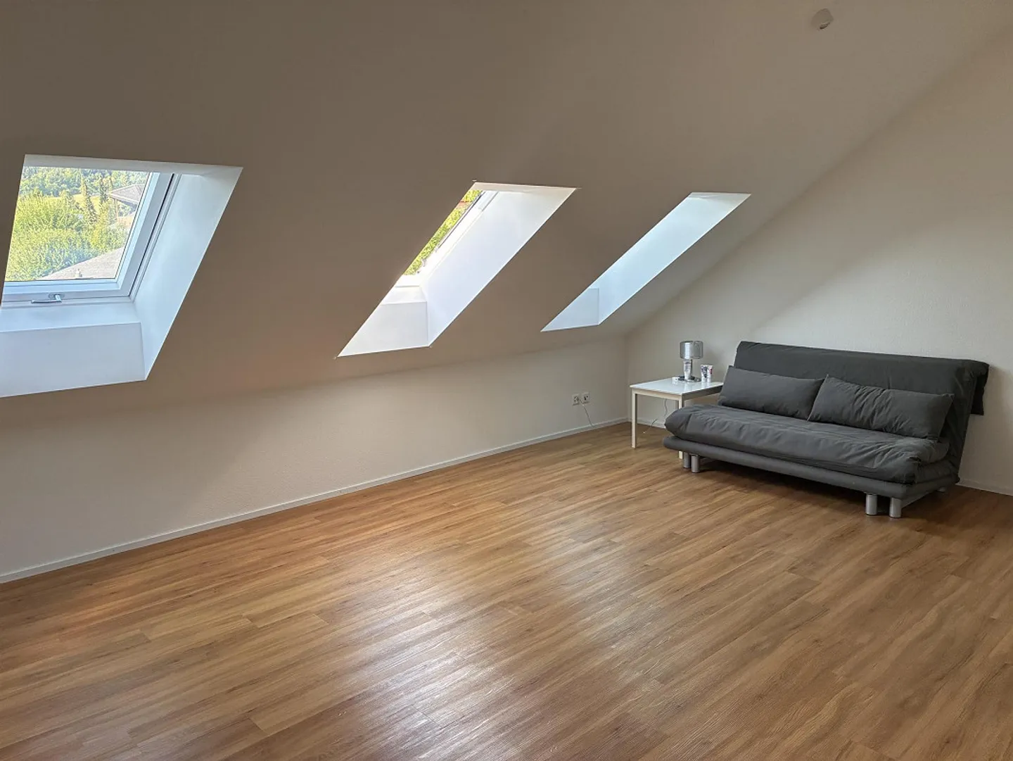 Helle, moderne 2,5 Zimmer-Dachwohnung in Hinteregg zu vermieten - Foto 3 von 4