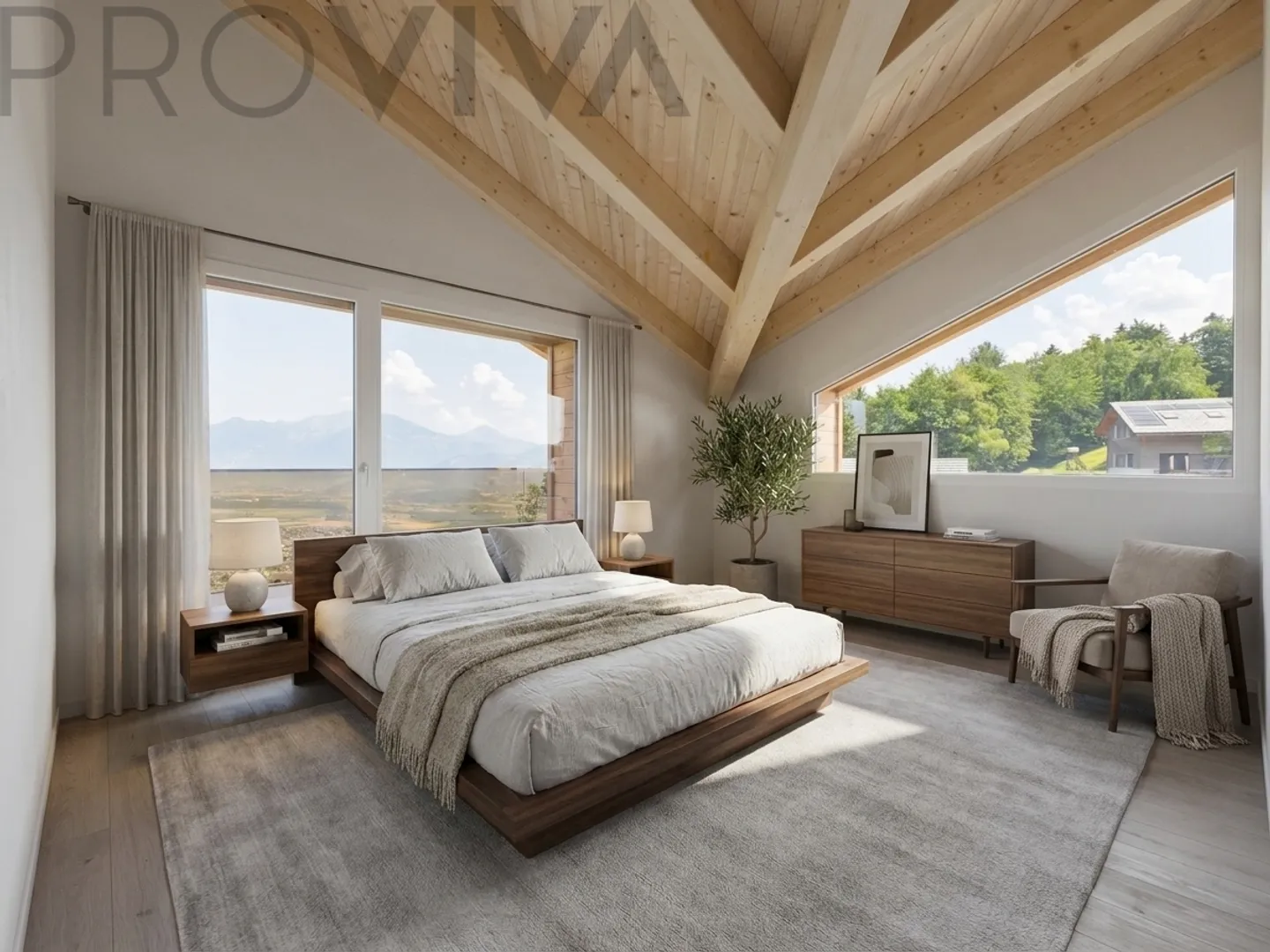 Chalet moderne avec vue panoramique - Photo 4 sur 9