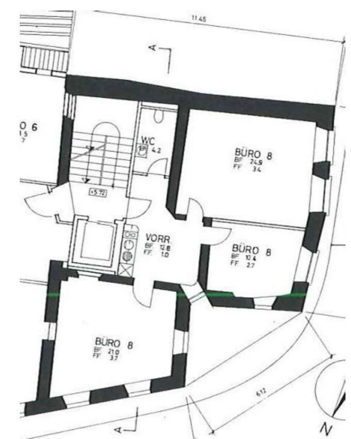 Attractive office space for rent in the old town of Chur - Photo 7 of 7
