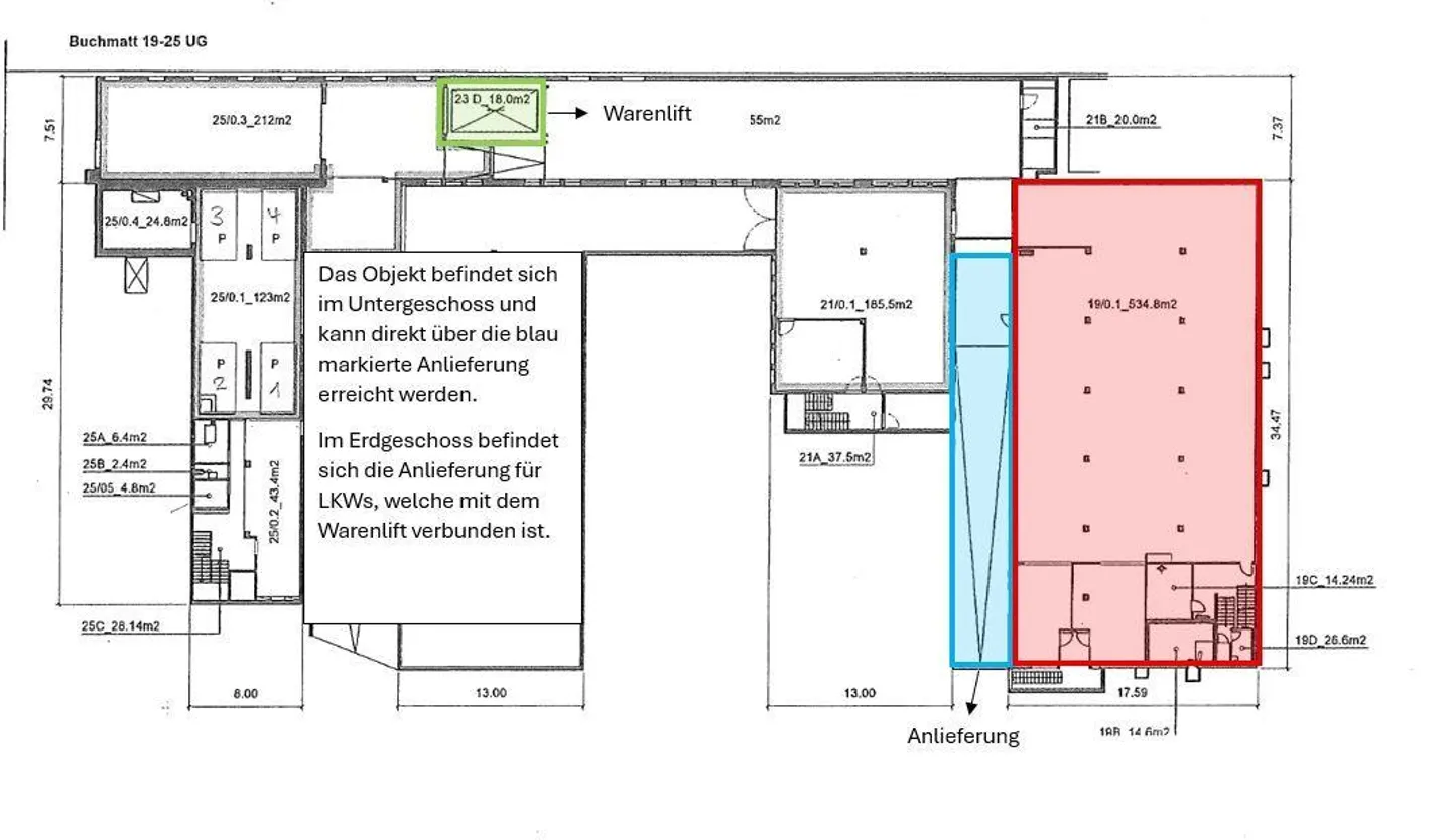 Zentrale Lagerfläche in der Industriezone Burgdorf - Foto 3 von 16