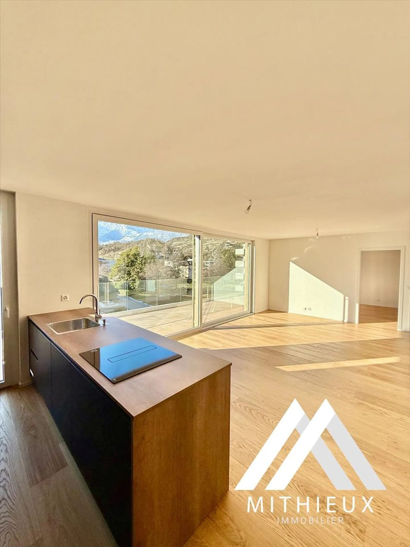 NEW PENTHOUSE OF 3.5 ROOMS, 112 M2 + PRIVATE TERRACE - SION - Photo 1 of 13