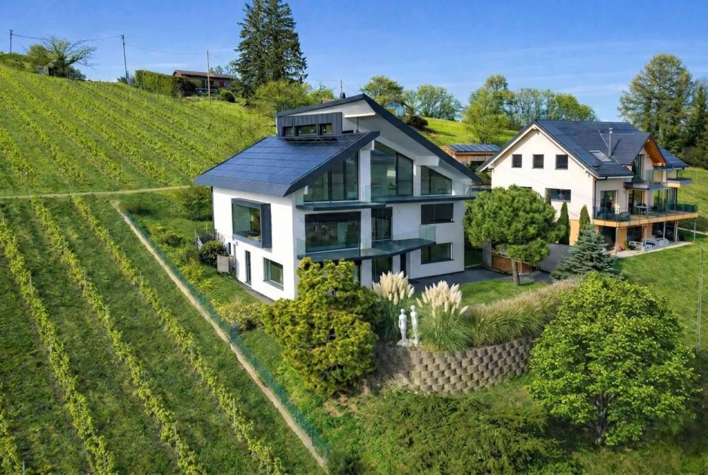 Architekten-Villa über Weinbergen - Foto 13 von 13