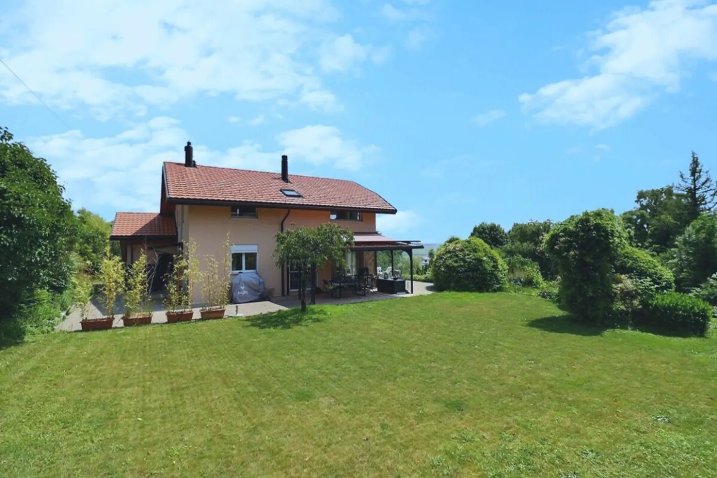 12 min. dall'uscita di Gland - Splendida villa indipendente con 6 stanze e giardino paesaggistico - Foto 22 di 22