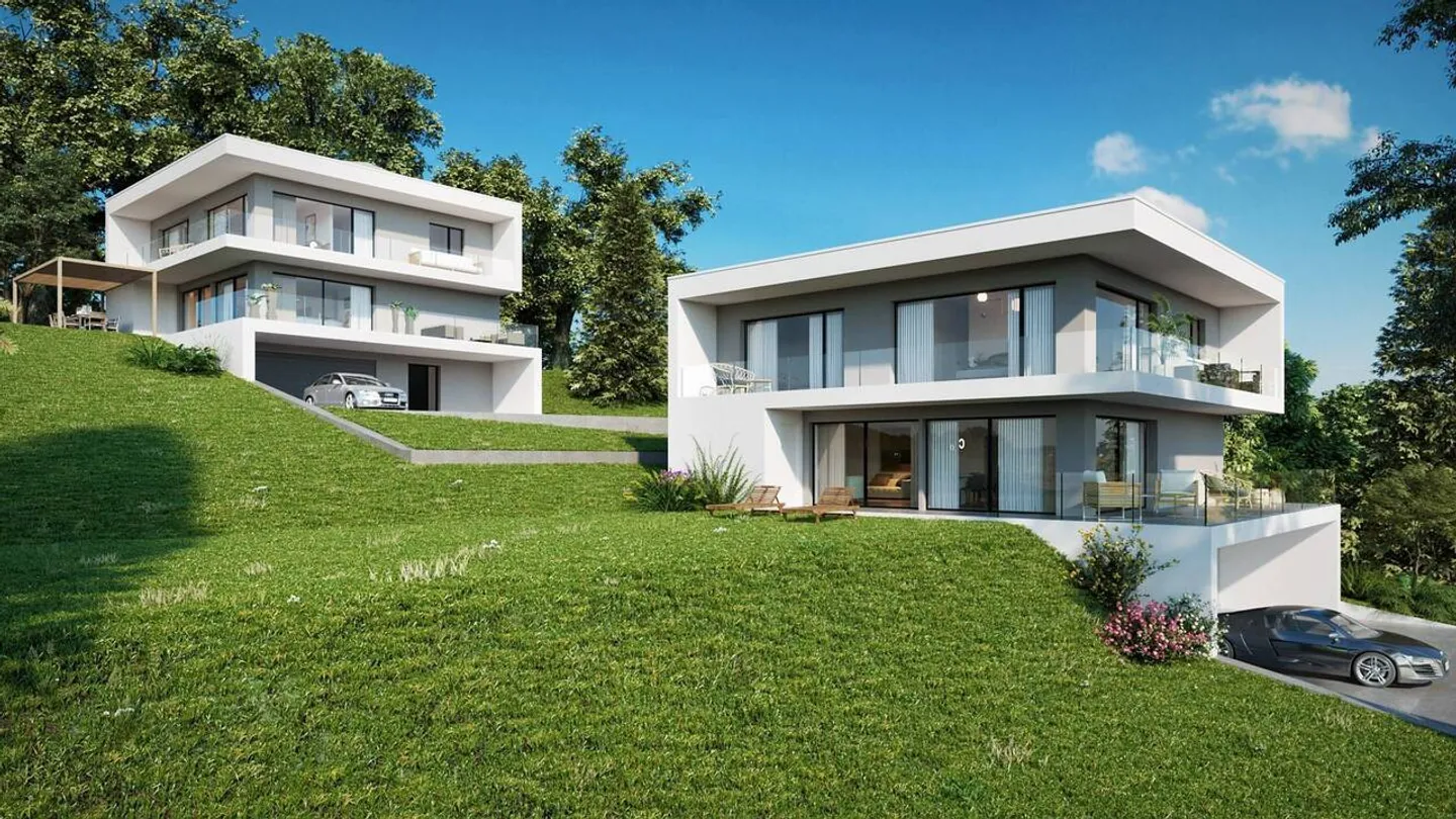 Moderne Villa mit Panoramablick - Foto 1 von 4