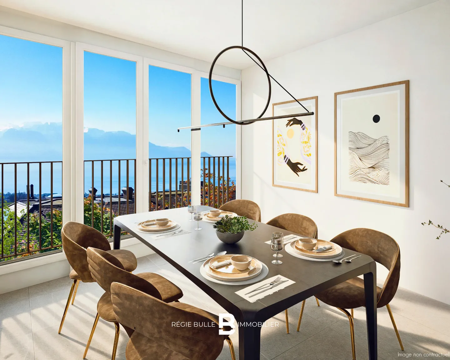 L'Écrin - Magnifico appartamento 3.5 con soppalco a St-Légier - Foto 11 di 15