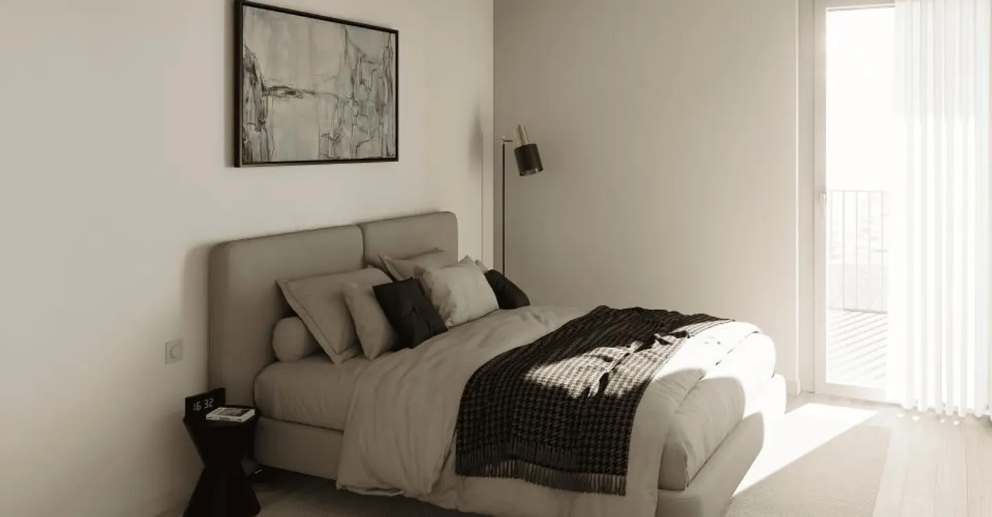 2.5-room apartment on the ground floor - lot 75 STEG in STEG - Photo 4 of 5
