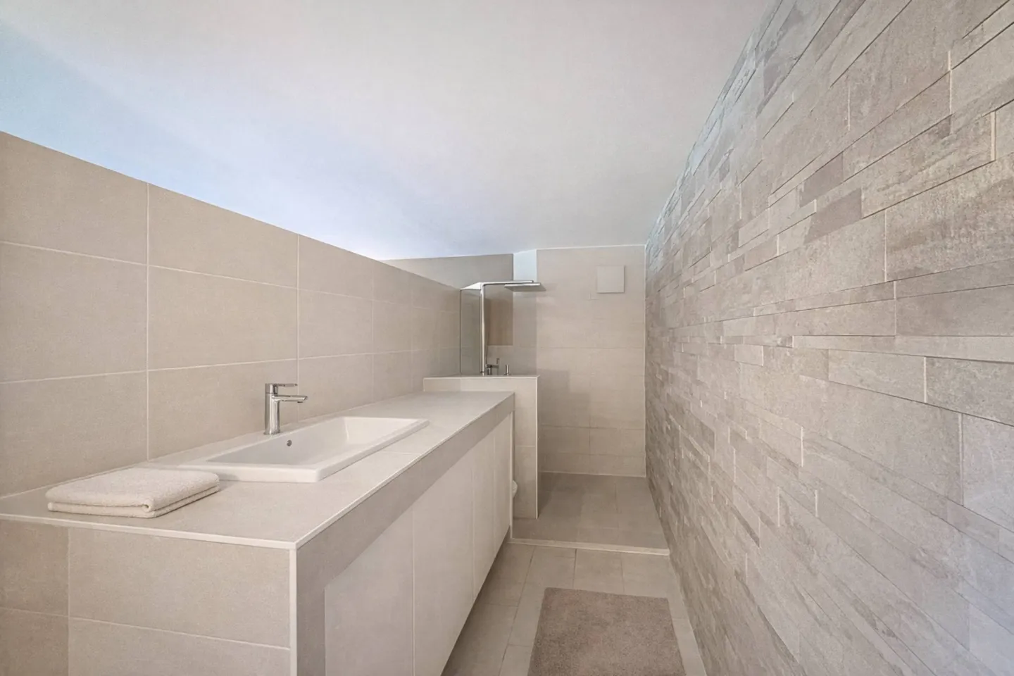 Duplex apartment with contemporary style, private garden and view of the Alps in Pully Sud - Photo 6 of 9