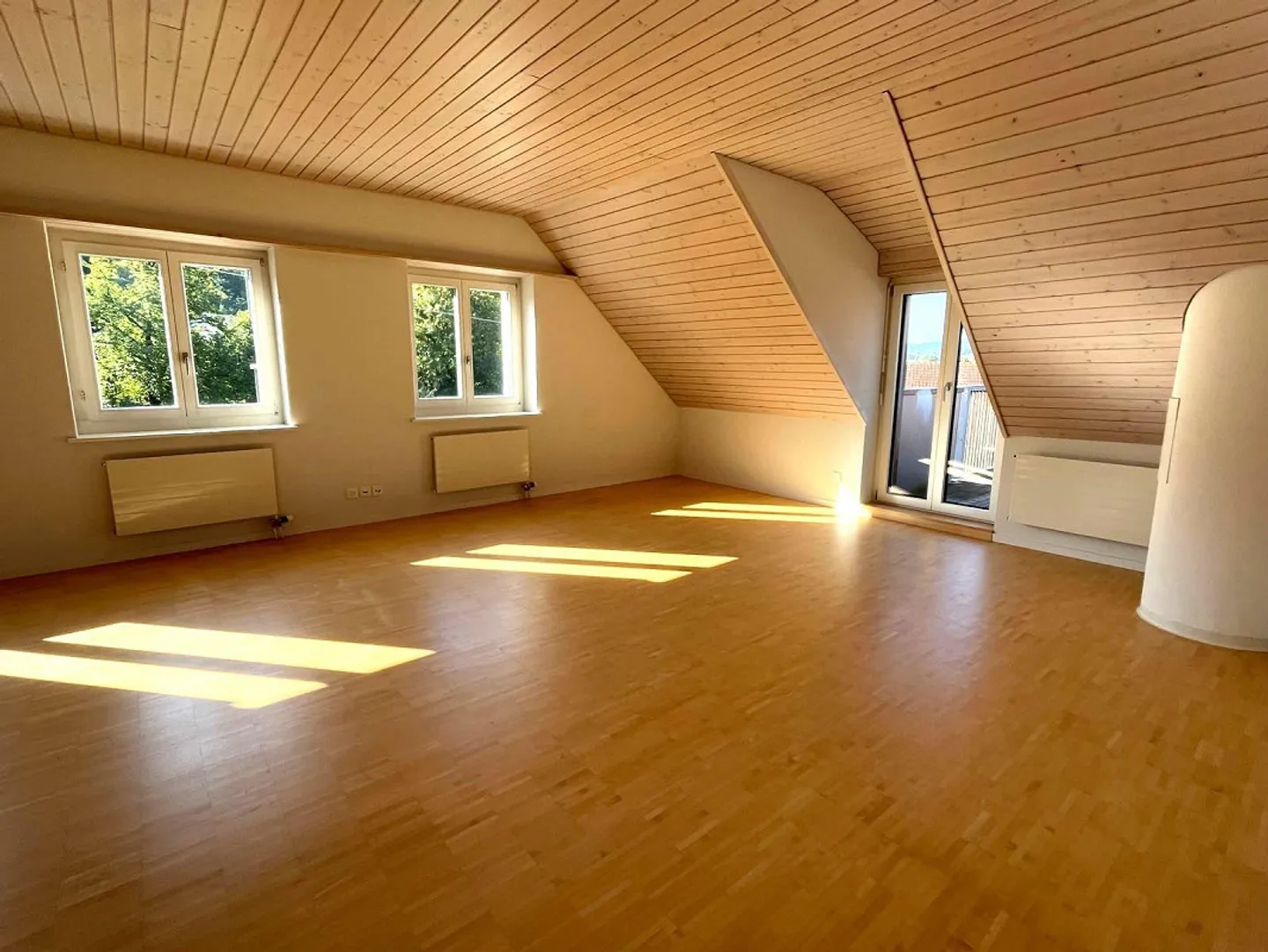 Spacious 3.5 Room Attic Apartment with Renovated Bathroom - Photo 2 of 11