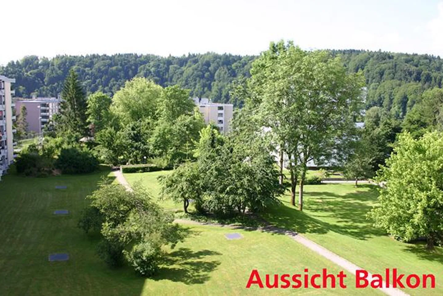 Sonnige Wohnung mit Blick ins Grüne - Foto 2 von 7