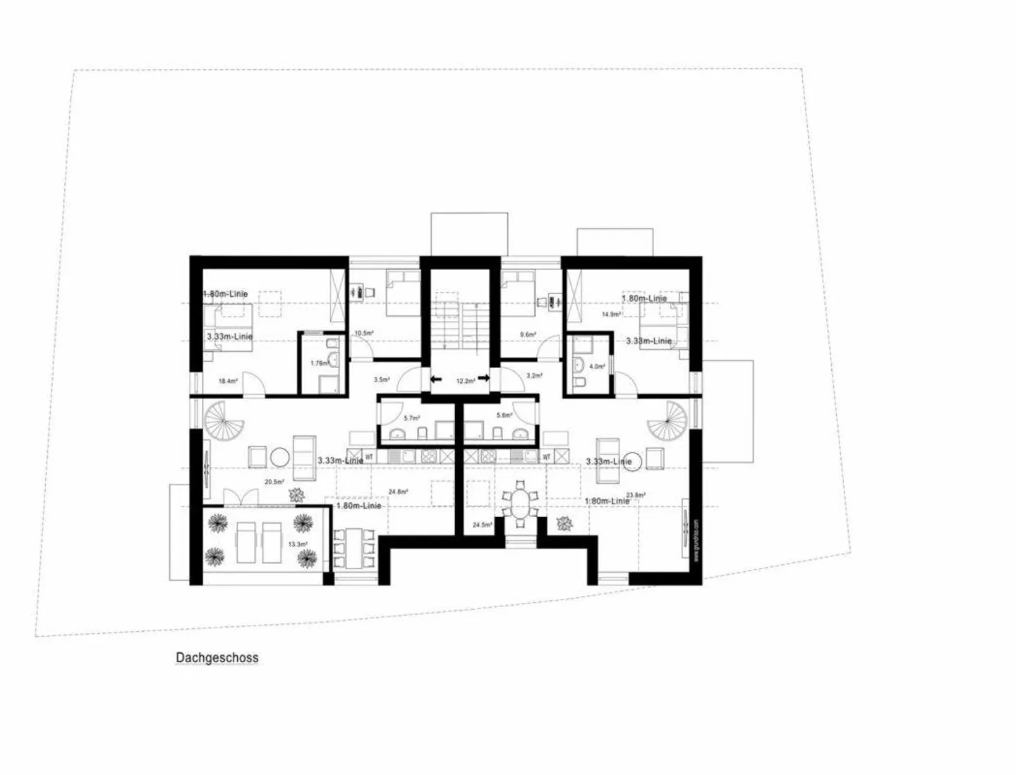 Unique penthouse apartment with exclusive rooftop terrace - Photo 12 of 13