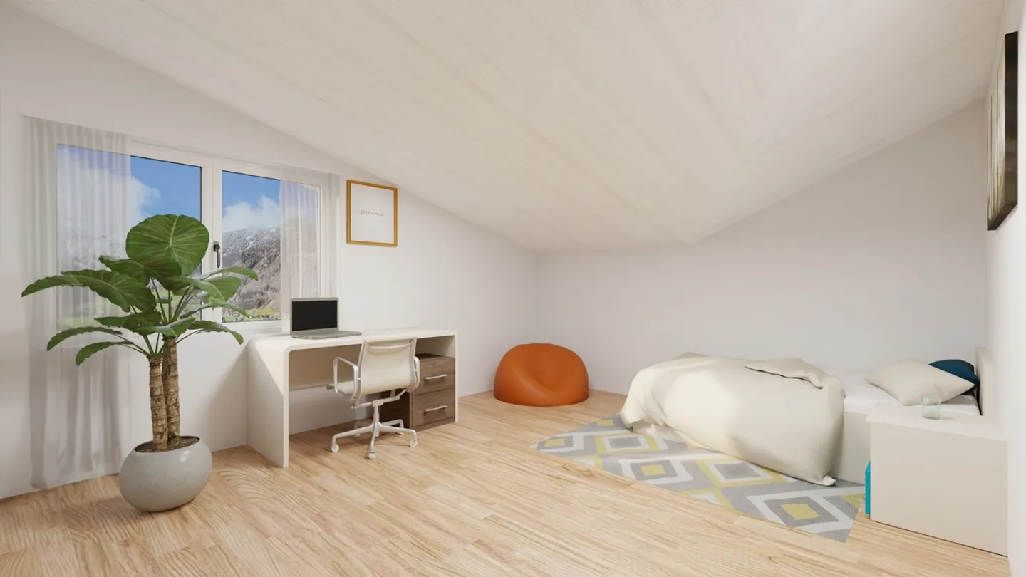 6.5-room penthouse apartment with breathtaking lake and panoramic views - Photo 8 of 14