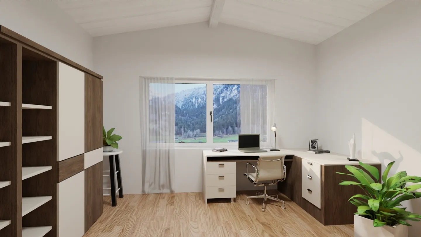 6.5-room penthouse apartment with breathtaking lake and panoramic views - Photo 9 of 14